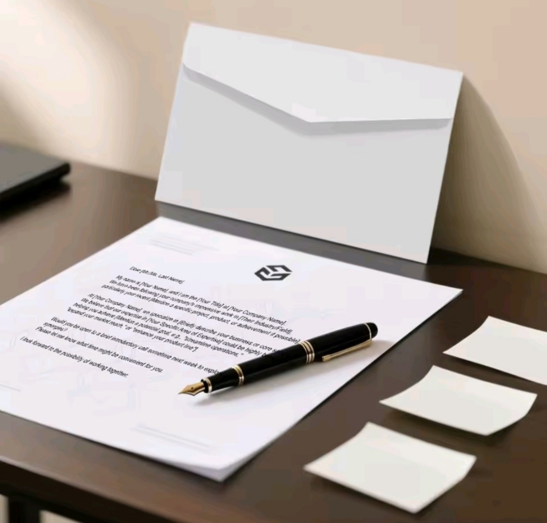 Customized document with envelope