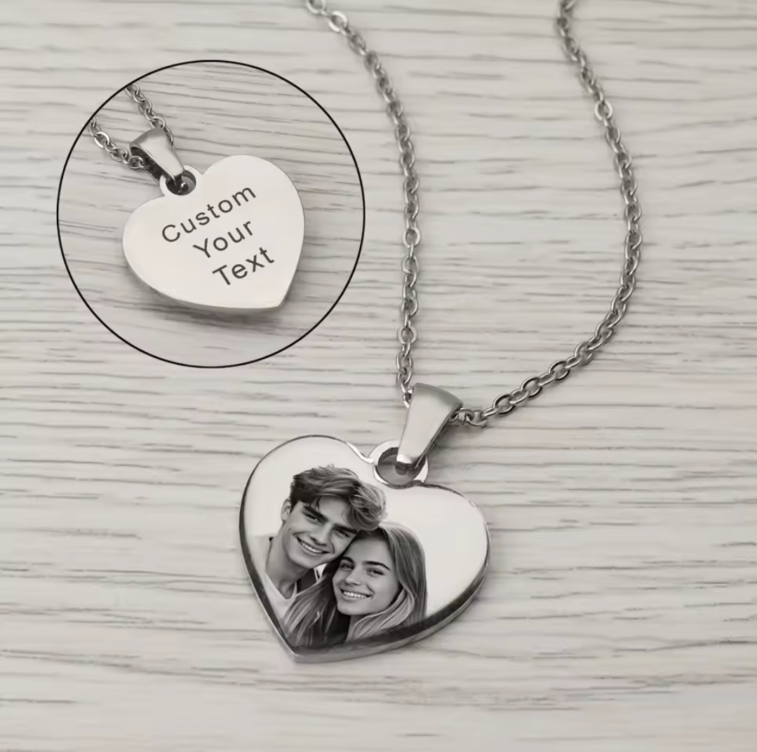 Customized Heart Necklace