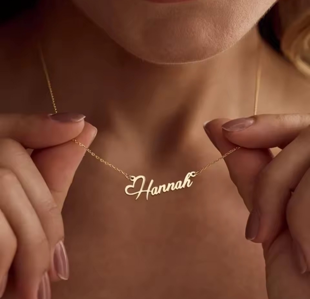 Customized Pendant Necklace